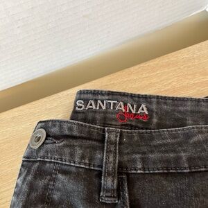 Santana Canada Black Straight Leg Jeans
